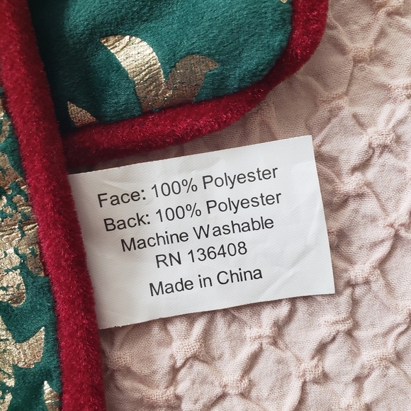 4 Robert Stanley Green Damask Placemats - Picture 9 of 9